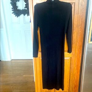 Chic Black Long Sleeve Dress